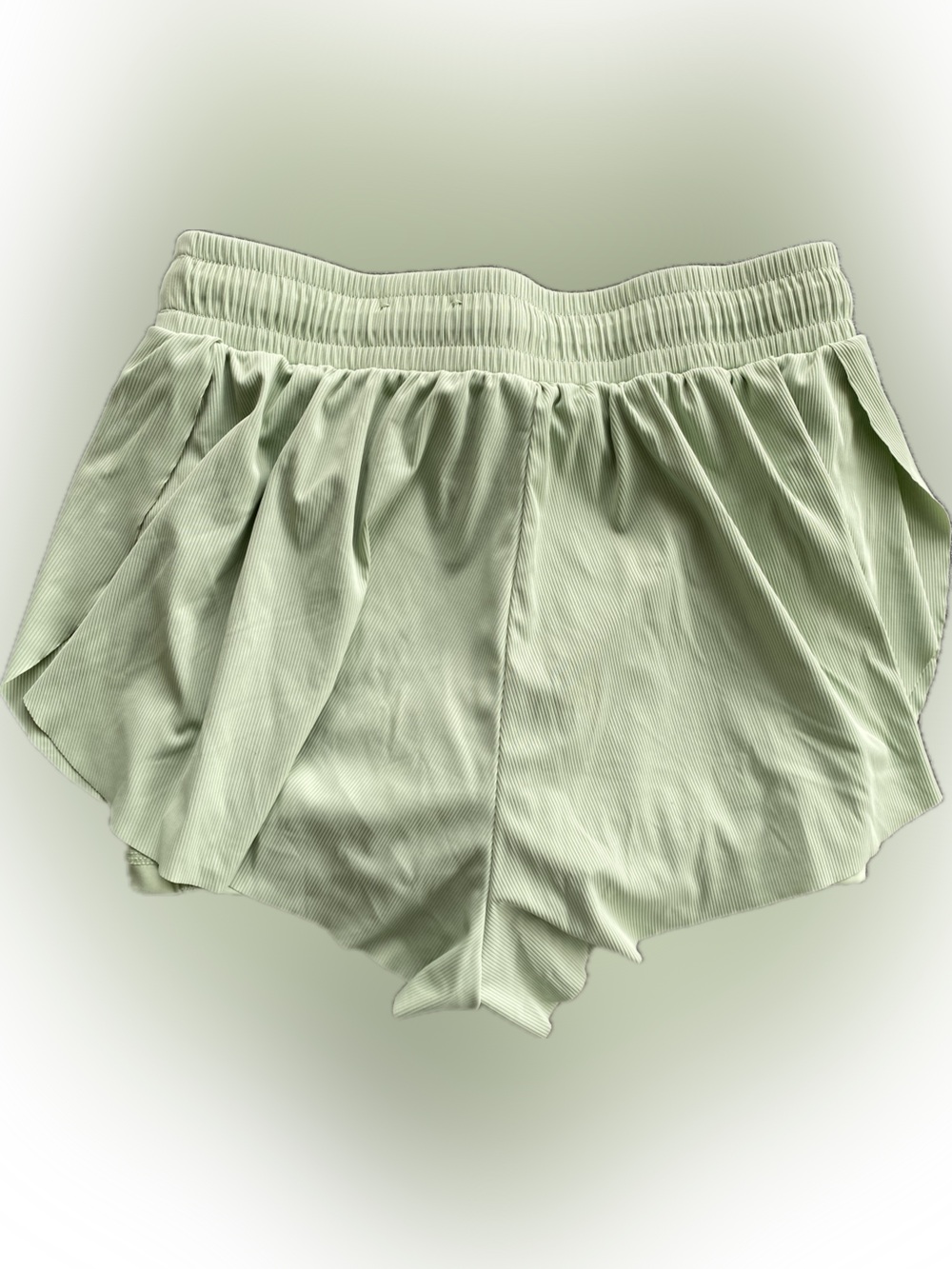 All In Motion Ribbed Drawstring Women's Athletic Shorts - Picture 3 of 4